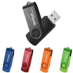 Clé USB en plastique rotative Houston