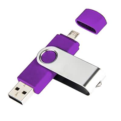 Clé USB mini port OTG Newark personnalisée