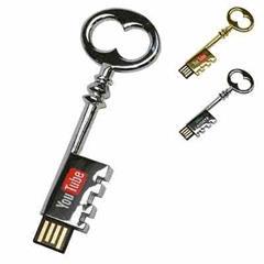 Clé USB en métal clef de château Austin
