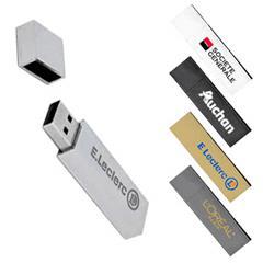 Clé USB en métal sublime de luxe