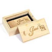 Boite en bois avec fermeture coulissante Boite en bois avec fermeture coulissante
