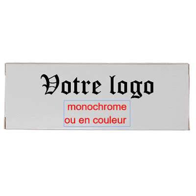 Boite carton avec impression logo